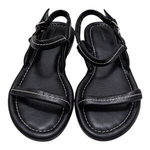 Madewell The Janine Slingback Sandal Black Size 9.5‎